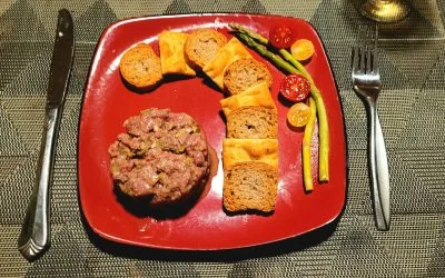 Recette de tartare de boeuf à la Jess